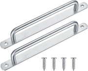 Deurgrepen in acciaio inossidabile per porte scorrevoli - 225 mm, Set da 2
