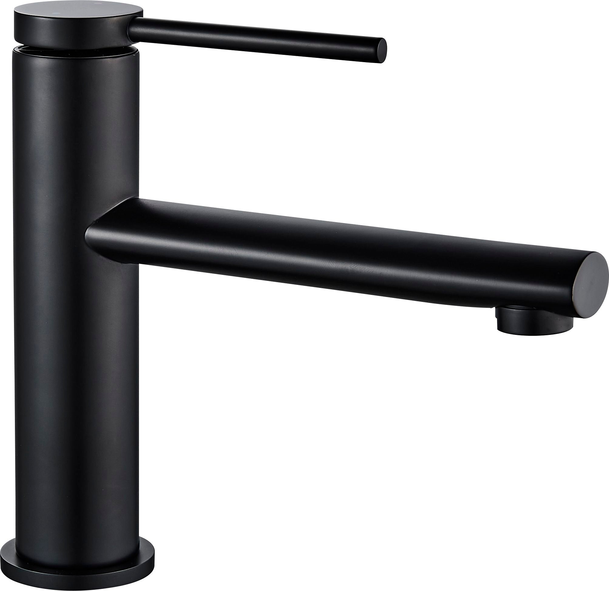 Rubinetto Da Lavabo Rea Oval Black Low