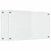 Schienale da cucina 2 pz Trasparente 70 x 40 cm CFW3012707