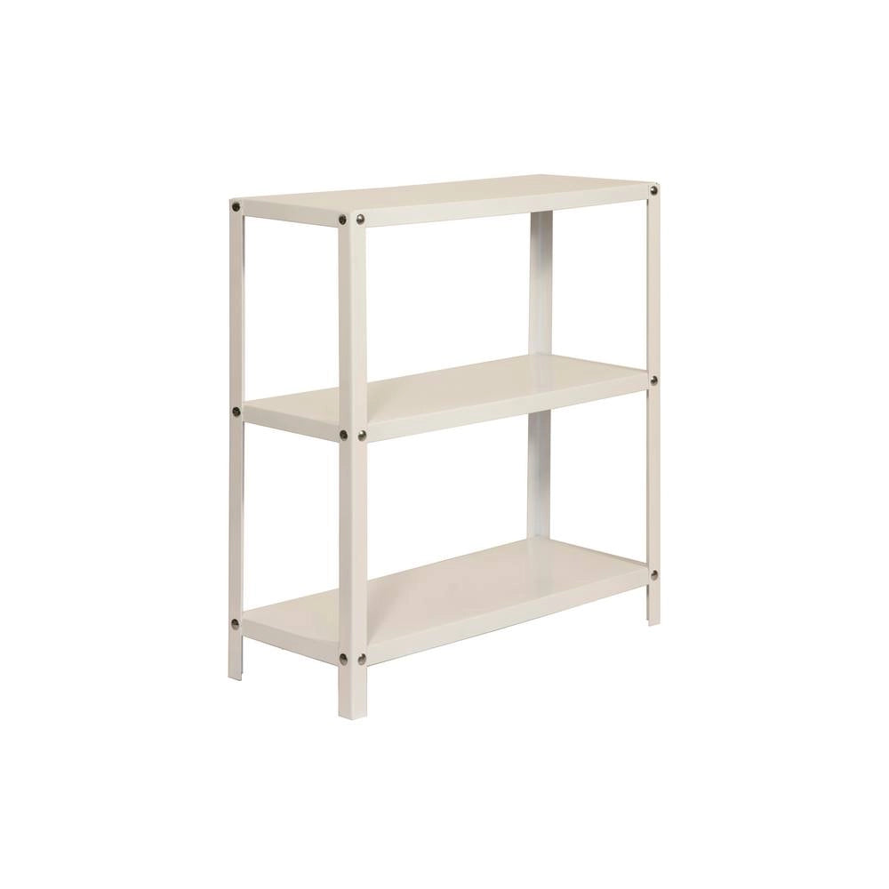 Scaffale in metallo Simon Rack con viti colore bianco 3 ripiani 900x1000x300 mm Made in Spain