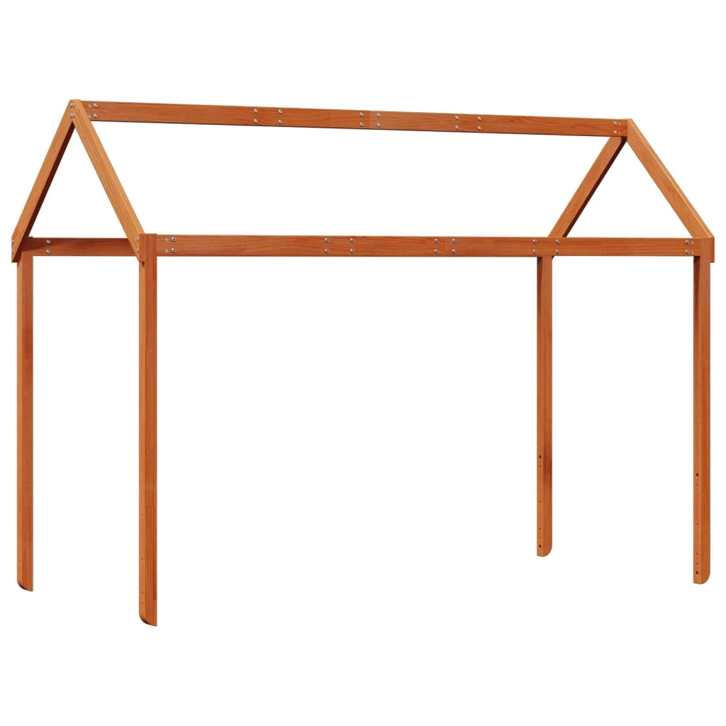 Struttura per letto soppalco Marrone Cera 90 x 190 cm 3422774