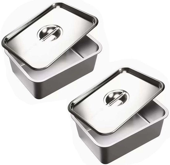Set di pentole in acciaio inossidabile multifunzionale con coperchio per cucina e uso professionale