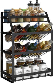 Kruidierecipe, organizzatore cucina, metalloshelving, organizzatore cucina, contenitore erbe, organizzatore cucina, ripostiglio per cucina, sala da pranzo.