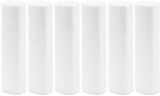 Gomme per scuola - 6 pezzi - Gomme senza lattice - Gomme meccaniche - Gomme a matita - Gomme per la scuola - Leggere e facili da utilizzare - Gomme per la navicella spaziale