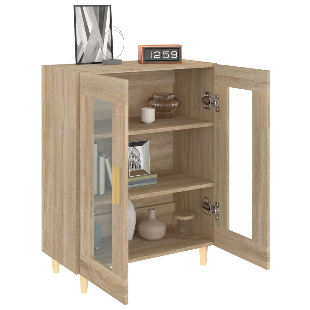 Credenza Rovere Sonoma 69,5x34x90 cm in Legno Multistrato cod mxl 27491