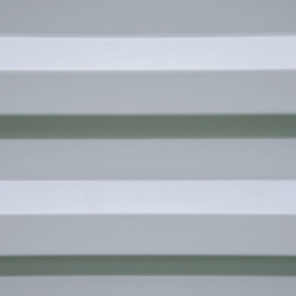 Set 2 Letti per Orto Rialzati 100x100x30 cm in Acciaio Grigio