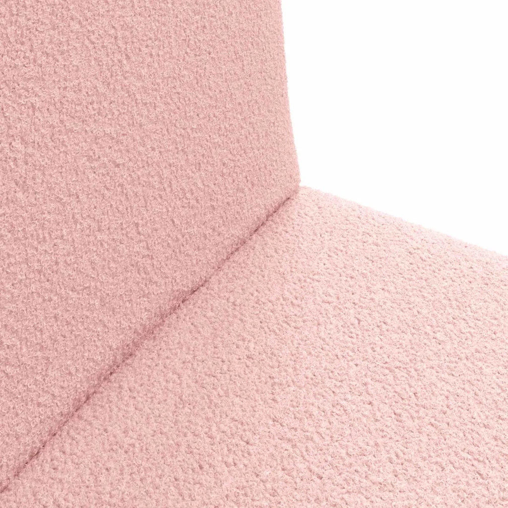 Sedia a pavimento regolabile Rosa Tessuto in Lana di Pecora