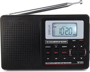 Radio Portatile - Speaker - Alarme - Timer - FM - Stereo/MW/SW - Ricevitore Mondiale - Display a LED - Compatta