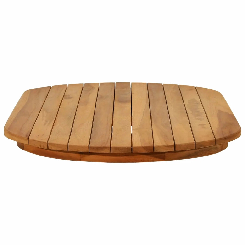 Piano del tavolo 90 x 45 x 3,5 cm Ovale Legno di teak solido 42033161