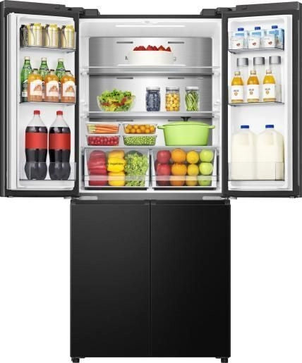 Hisense RQ5P470SAFE frigorifero side-by-side Libera installazione 483 L E Nero