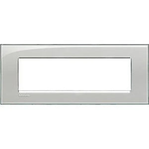 Living Light - Placca 7P Grigio Ghiaccio - LNA4807KG