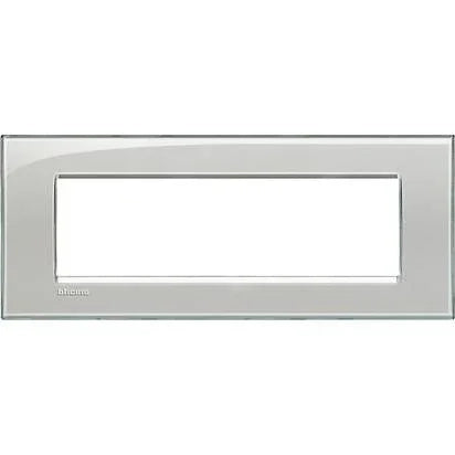 Living Light - Placca 7P Grigio Ghiaccio - LNA4807KG