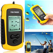 Trade Shop - Ecoscandaglio Sonar Sonda Portatile Pesca Acqua Dolce Salata Cerca Pesci -