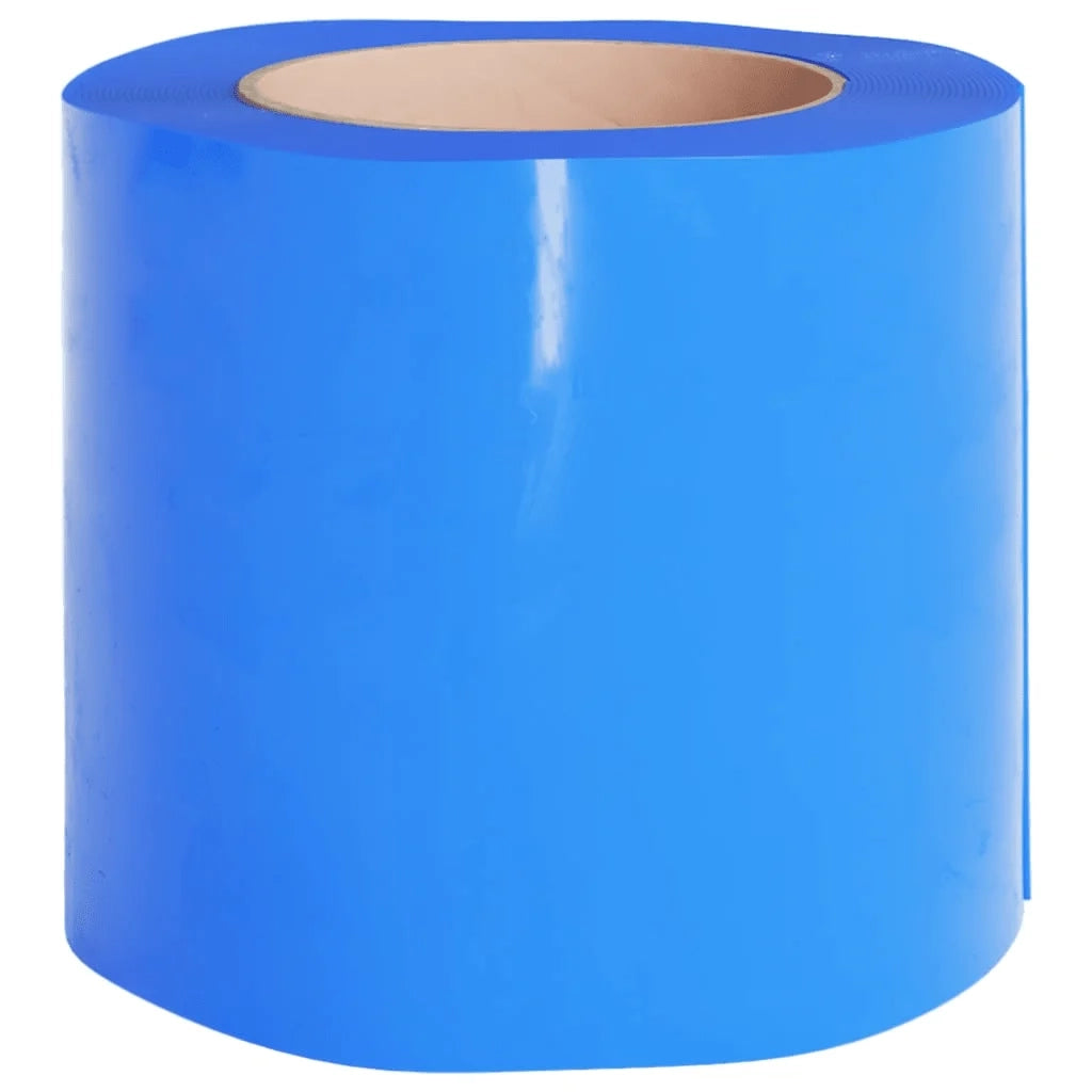 Tenda per Porte Blu 200 mm x 1,6 mm 50 m in PVC 153872