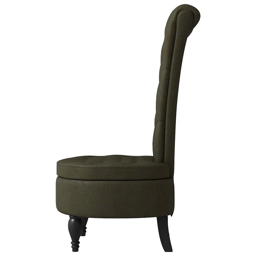 Poltrona | Sedia Relax Slipper Verde militare 56,5 x 70 x 110 cm