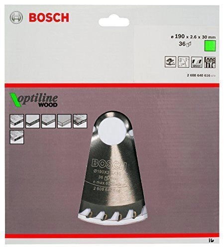 Bosch ?2608640616 lama circolare 19 cm 1 pz