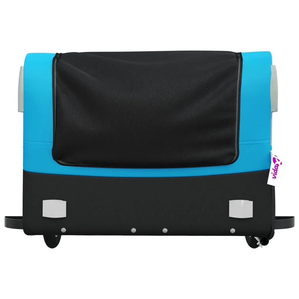 Rimorchio per trasporto biciclette 45 kg ferro blu 02_0044104