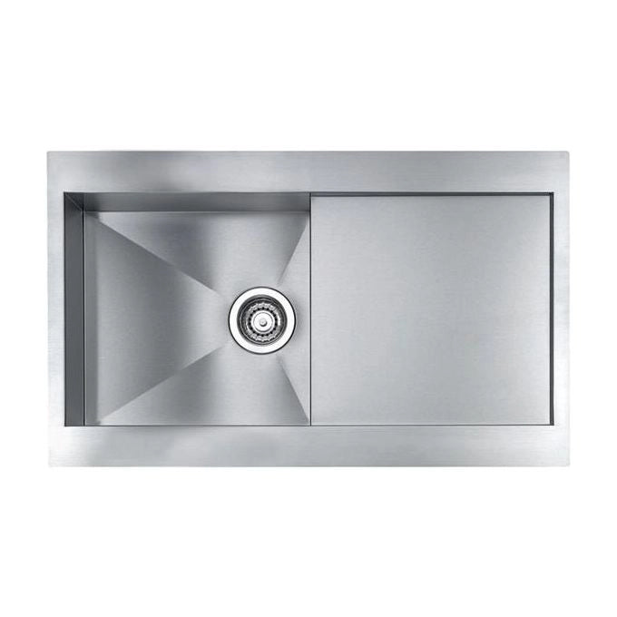 CM revers 86 x 52 1V Lavello ad incasso Rettangolare Acciaio inossidabile