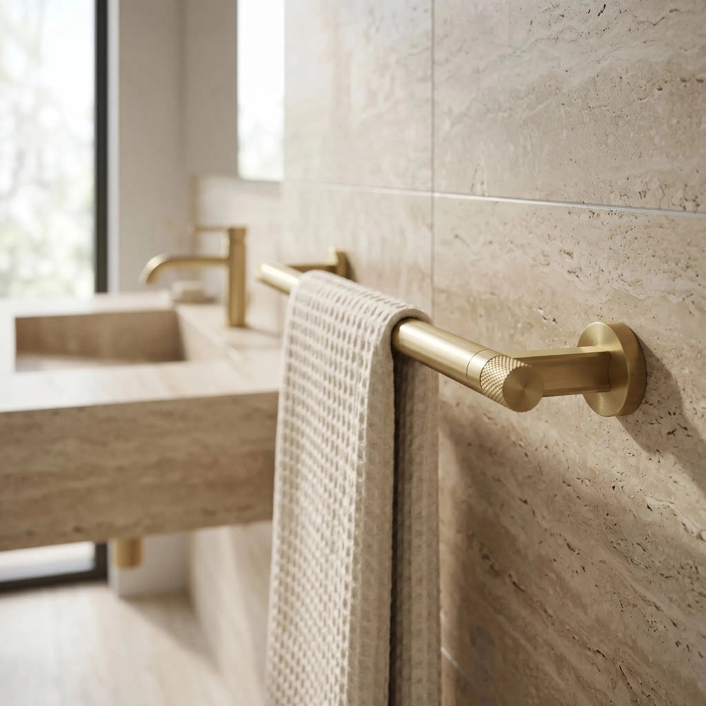 Portasciugamano Da Bagno 39101 Ori Brush Gold