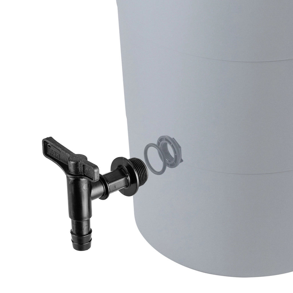 Rubinetto da giardino KADAX 3/4 per serbatoio di acqua piovana con valvola a barilotto