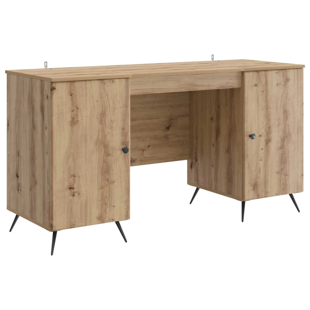 Scrivania con lo scaffale Rovere Artigianale 142,5 x 50 x 75 cm 3414638