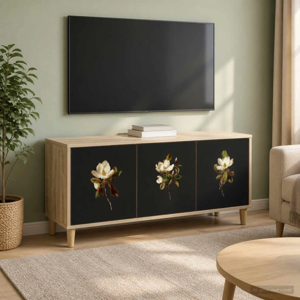 Mobile TV BREMEN 102 x 33 x 50 cm Sonoma Legno ingegnerizzato 8007087