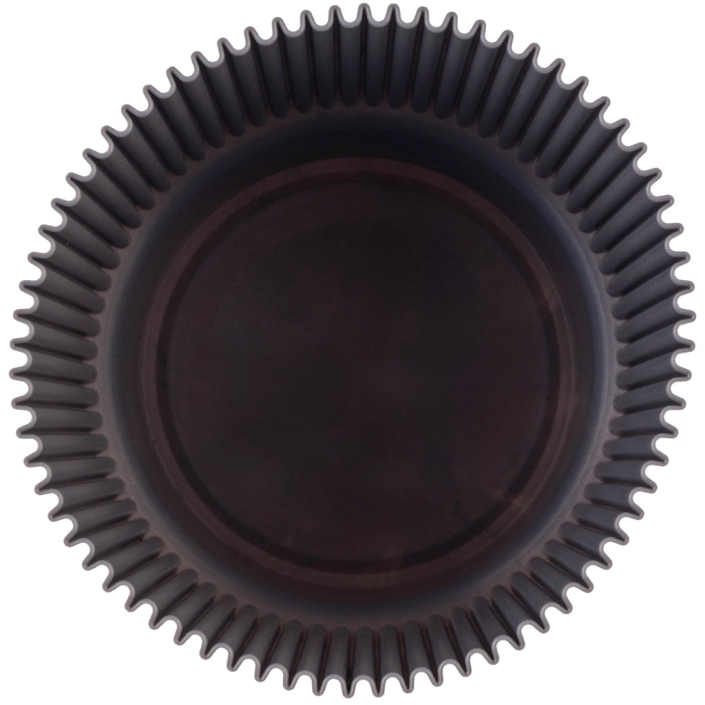 Vaso da fiori KADAX 15 cm, copertura per piante, vaso da fiori in plastica grigia