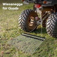 Rete livellatrice per quad trattorino 155x123,5x5,5 cm Erpice prato per livellare terreno