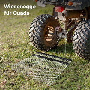 Rete livellatrice per quad trattorino 155x123,5x5,5 cm Erpice prato per livellare terreno