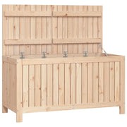 Baule/contenitore da giardino 121 x 55 x 64 cm legno di pino massiccio 02_0013004