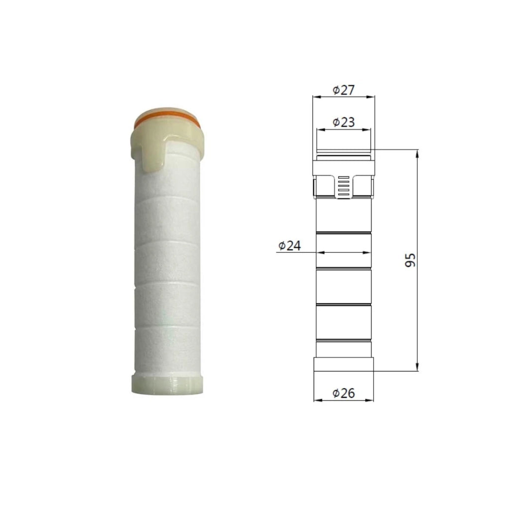 Filtro di ricambio doccia Zen
