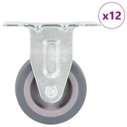 Rotelle Fisse 12 pz 50 mm cod mxl 61610