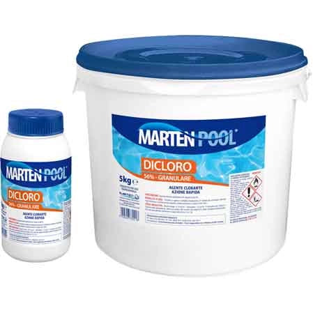 DICLORO GRANULARE 1 kg - MARTEN