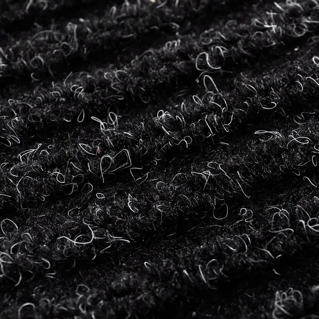 Zerbino | Tappetino Nero 90 x 120 cm in PVC