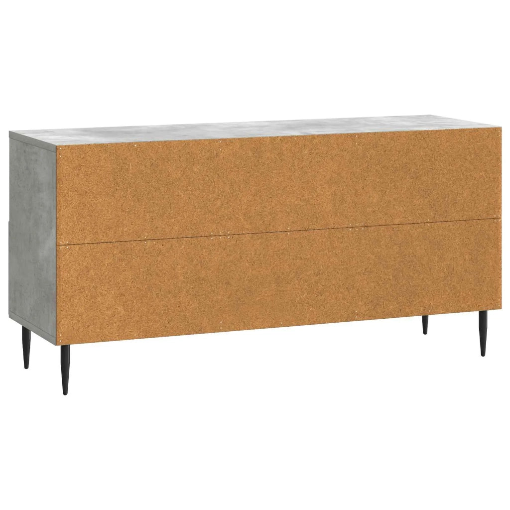 Mobile TV con cassetto Grigio Cemento 102 x 34,5 x 50 cm 894908