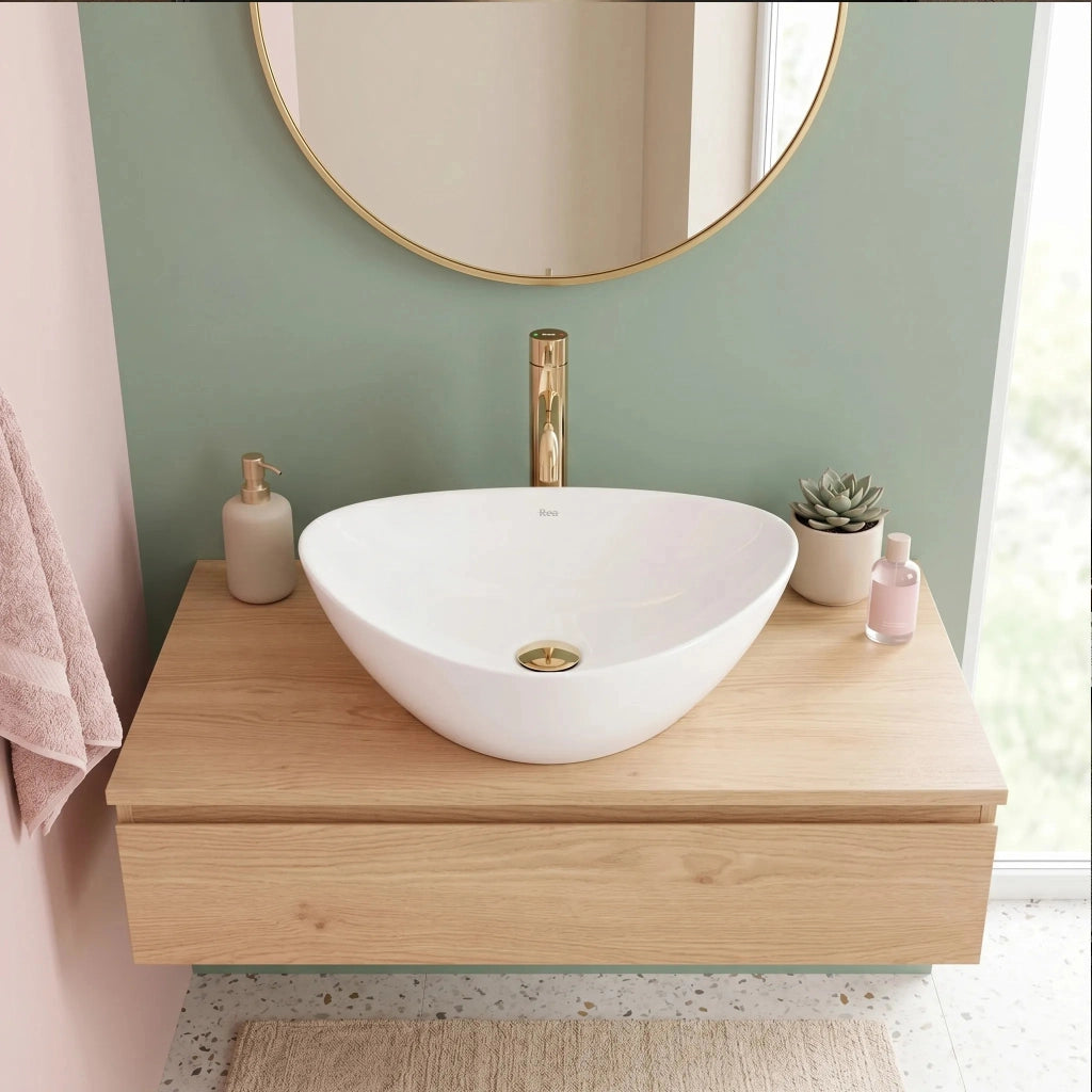 Lavabo Da Appoggio Rea Andrea