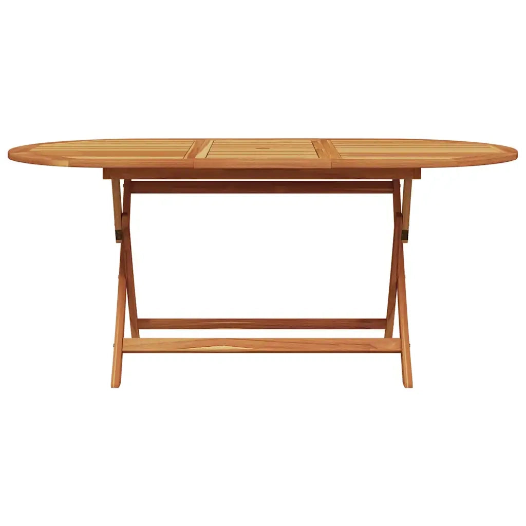 Set da Pranzo per Giardino 7 pcs Nero Legno di Acacia Massello 3375737