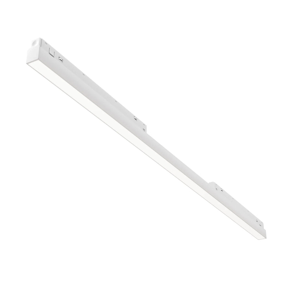 Maytoni Lampada Da Binario Moderna Exility Basis 1 Luce LED Integrato Bianco Alluminio