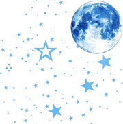 Sticker luminoso per parete con stelle autoadesive per camera da letto, decorazione camera da letto e soggiorno con tema cielo stellato.