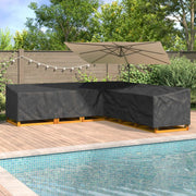 Copertura per mobili Nero 300 x 300 x 80 cm Tessuto Oxford 420D 4105670