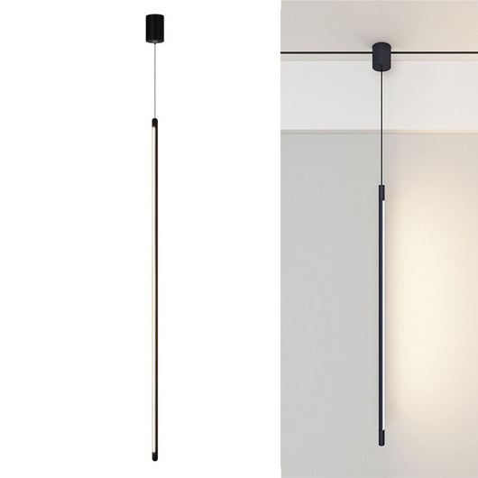 Lampada Da Soffitto Led App1413-c Black 100cm