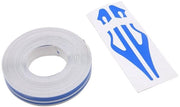 Tape a Strisce Pinstripe 32 metri - Nastro Autoimpermeabile - Decali in Vinile per DIY - Etichette Universali - Adesivo Autoattacco - Materiale PVC