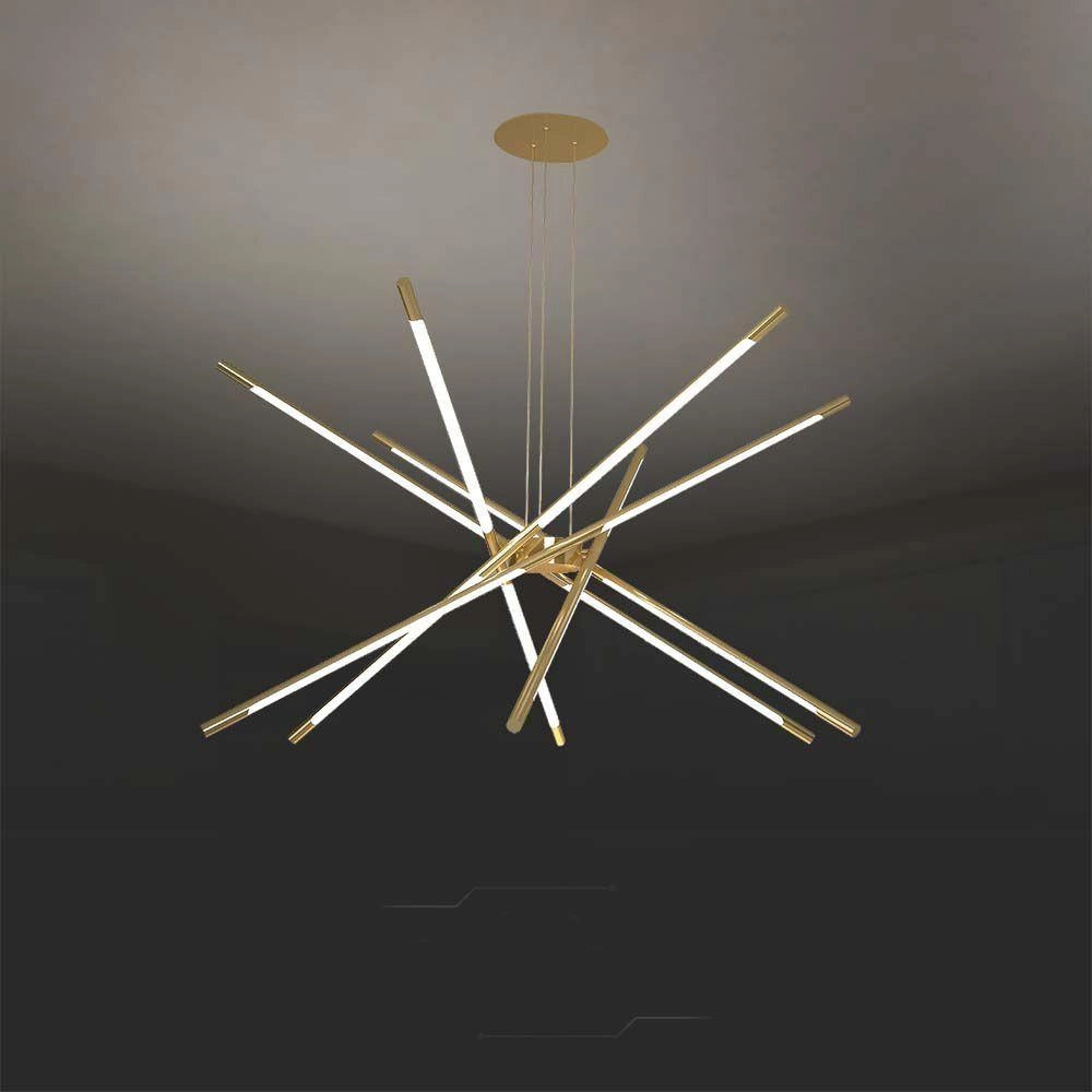 Lampada sospensione LED dimmerabile oro 3000K V-TAC VT-7922