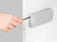 Meccanismo per Ante a Ribalta Microwinch Forza 10 Kg Plastica Grigia Acciaio e Tecnoplastica Emuca