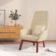 Sedia Relax Crema in Tessuto cod mxl 14227