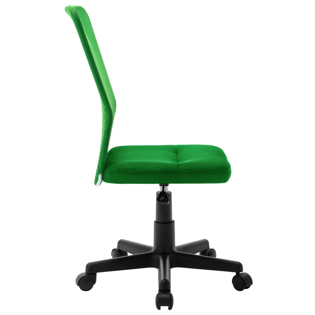 Sedia da Ufficio Verde 44x52x100 cm in Tessuto a Rete 289514