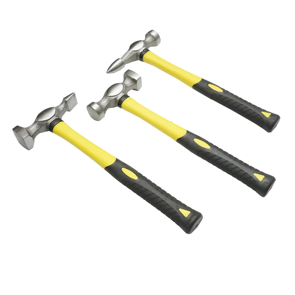 Kit di riparazione carrozzeria da 7 pezzi con martelli e incudini Breckner Germany