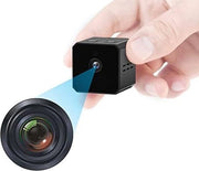 Cassa di sorveglianza wifi con app - Cassa di sorveglianza senza fili - Mini cassa di sorveglianza wifi - Mini cassa di sorveglianza senza fili - Cassa di sorveglianza senza fili miniatura - 2,79 x 2,79 x 2,79 cm - Nero