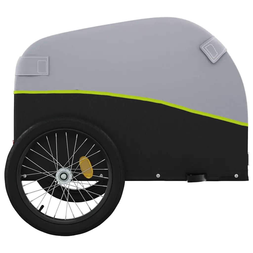 Rimorchio da Bici Nero e Verde 45 kg in Ferro CFW2397943