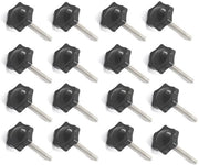 Viti a Mano da 16 Stuks - M5x35mm Vite - Acciaio Inossidabile - Viti a Sterzo - Viti a Diamante - Facile da Installare